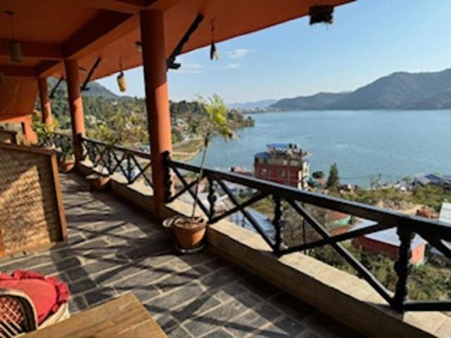 Nar-Bis Hotel Pokhara Exterior photo